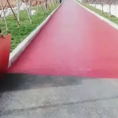 金华​ 彩色路面喷涂翻新是一种低成本